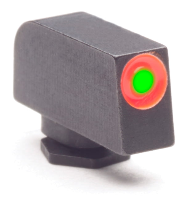 AmeriGlo Glock Pro-Glo Tritium Front Pistol Sights, Front Only, Green Tritium Lamp, Orange Outline Front .220in H .125in W, GL-212T-220-ORC by USA AmeriGlo Pistol Sights