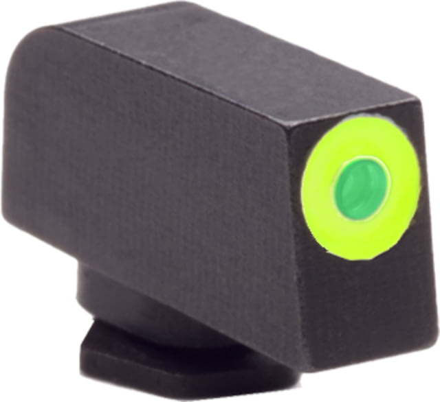AmeriGlo Glock Pro-Glo Tritium Front Pistol Sights, Front Only, Green Tritium Lamp, LumiGreen Outline .200in H .125in W, GL-212T-200-GRC by USA AmeriGlo Pistol Sights
