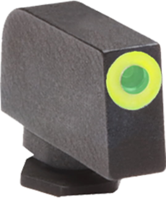 AmeriGlo Glock Pro-Glo Tritium Front Pistol Sights, Front Only, Green Tritium Lamp, LumiGreen Outline .280in H .125in W, GL-212T-280-GRC by USA AmeriGlo Pistol Sights
