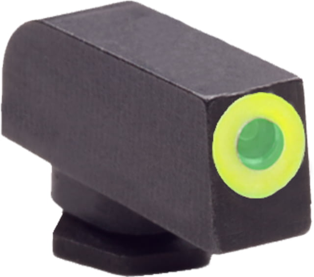 AmeriGlo Glock Pro-Glo Tritium Front Pistol Sights, Front Only, GreenTritium Lamp, LumiGreen Outline FRONT, FRONT .180 H .140 W, GL-212-180-GR-C by USA AmeriGlo Pistol Sights