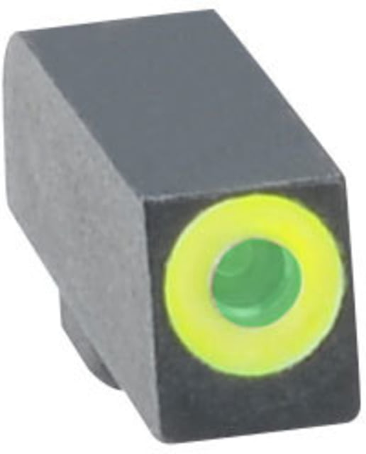 Ameriglo Night Sight Set - ProGlo Style - FRONT Sight Only - Green w/ Limegreen Circle Outline - All For Glock Models GL-212-GR-C by USA AmeriGlo Pistol Tritium & Fiber Optic Night Sights
