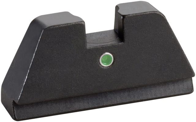 "AmeriGlo Rear Only-Green Tritium Lamp, single dot No Outline .394 H .165 Sq Notch fits MOS slide, GL-141R" by USA AmeriGlo Pistol Sights