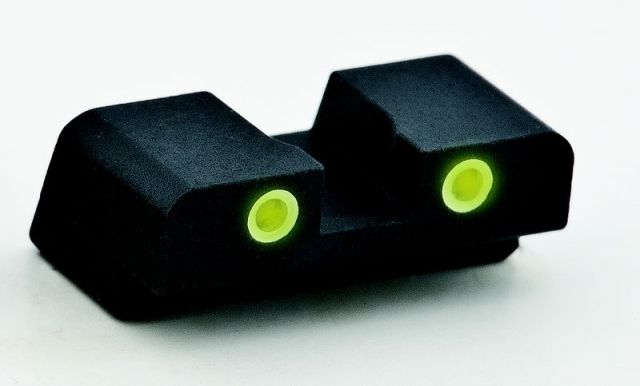 Ameriglo Sig Sauer Night Sight Set Classic Green Front/Yellow Rear For #6 Front & #8 Rear - Ameriglo