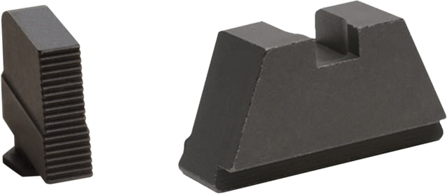 EDEMO AmeriGlo Tall Suppressor Height Sight Set All Glock excl. 42/43/43x/48 3XL Flat Black Serrated Black GL-506 EDEMO6 Used Condition Fair - Ameriglo