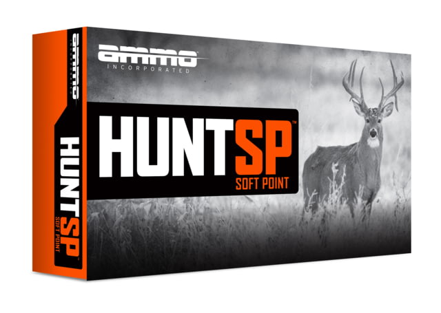 o Inc. Hunt SP 308 WIN 150 Grain Interlock Soft Point Brass Cased Rifle 20 Round Ammo