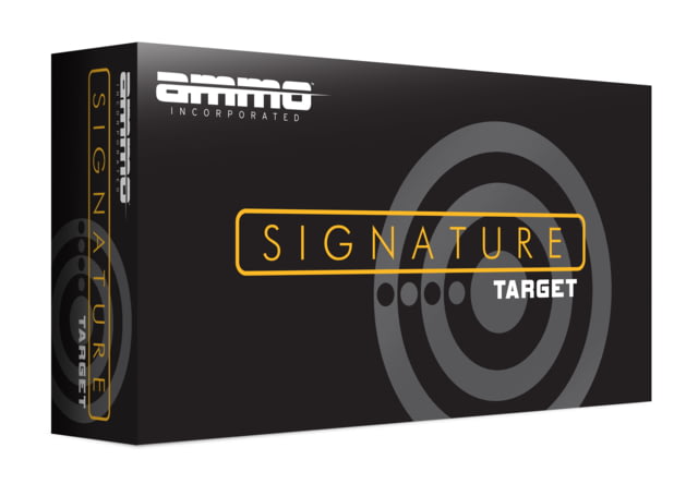 o Inc. Signature 5.56x45mm NATO 55 Grain M193 Full Metal Jacket Brass Cased Rifle 20 Round Ammo