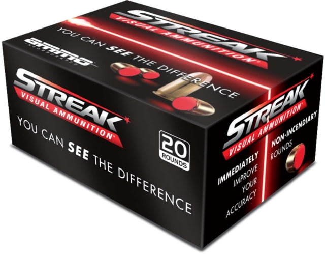 o Inc. STREAK .45 Colt 250 Grain Total Metal Jacket Brass Cased Centerfire Pistol 50 Rounds Ammo