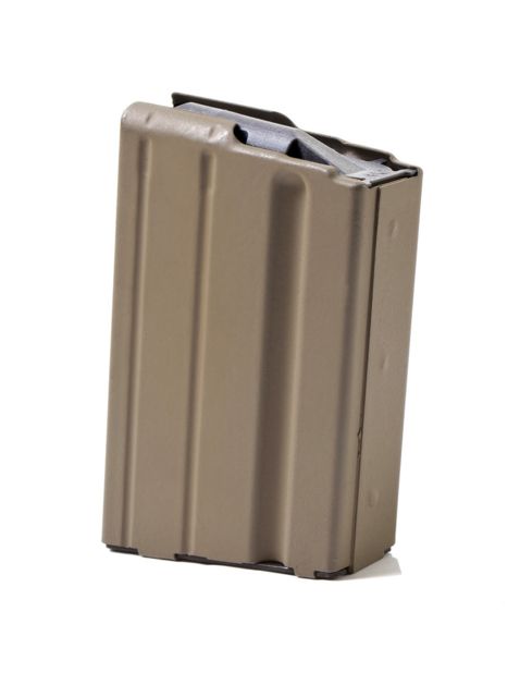 Ammunition Storage Components AR-15 6.8 SPC Stainless Steel Magazine 5 Round FDE Marlube/Grey Follower - Ammunition Storage Components
