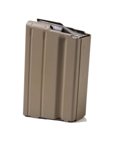 Ammunition Storage Components  Stainless Steel Magazine 10 Round FDE Marlube/Black Follower - Ammunition Storage Components