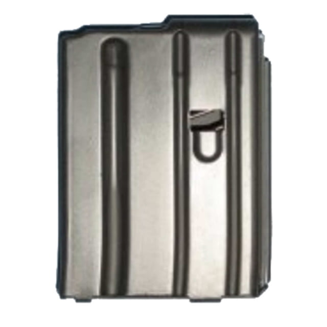 Ammunition Storage Components AR-15 .223 Aluminum 5-Round Magazine Grey Moly/Orange Follower - Ammunition Storage Components