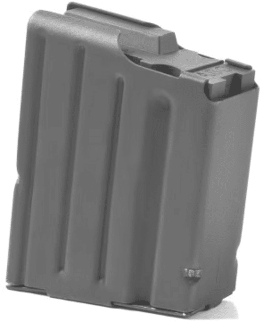 unition Storage Components AR Rifles 308 Win SR25 Stainless Steel Magazine 10 Round Black Marlube/Black Follower Ammo