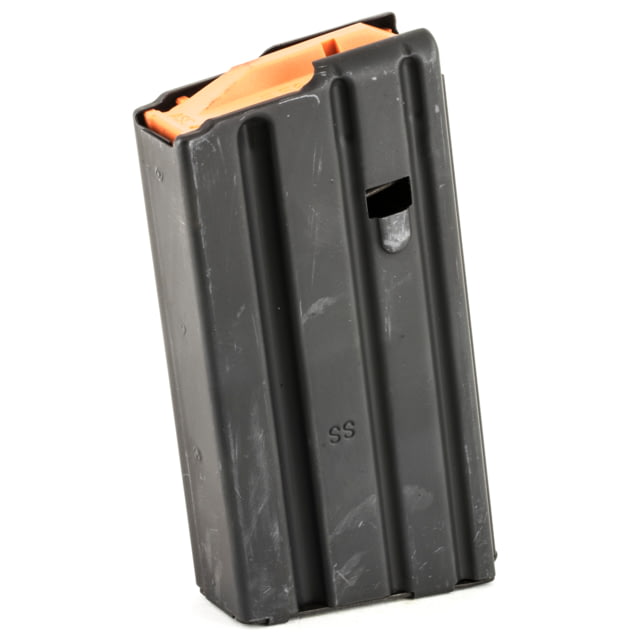 unition Storage Components AR-15/M-16 20 Round Rifle Magazine .223 Remington Black Follower Black Stainless Steel 20 Ammo