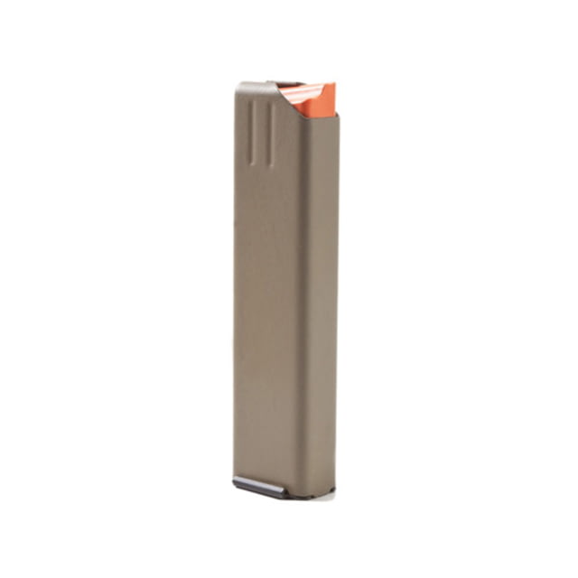 FDE Marlube Orange Follower Stainless Steel 20 Round ASC Ammo