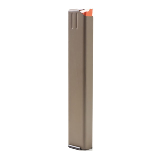 FDE Marlube Orange Follower Stainless Steel 32 Rounds ASC Ammo