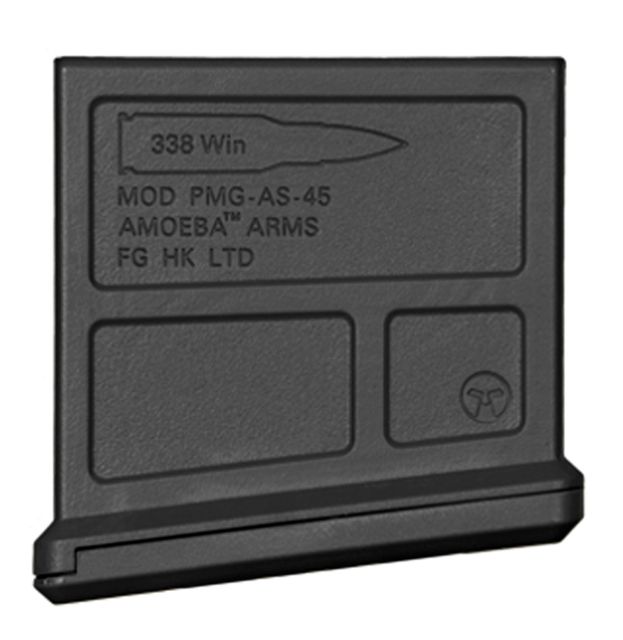 Amoeba Striker Airsoft 60 Round Magazine, Black, 2274591 by USA Amoeba Airsoft Magazines