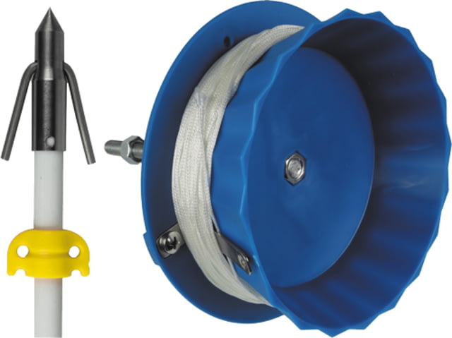 Ams Mudcat Bowfishing Reel & Arrow Kit Wrap Style - Ams
