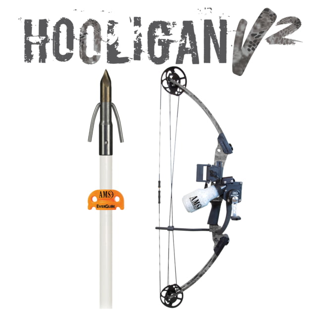 AMS RH Hooligan V2 Bowfishing Bow Kit - Ams