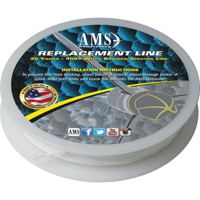 AMS Spectra Line White 25 yds. - Ams