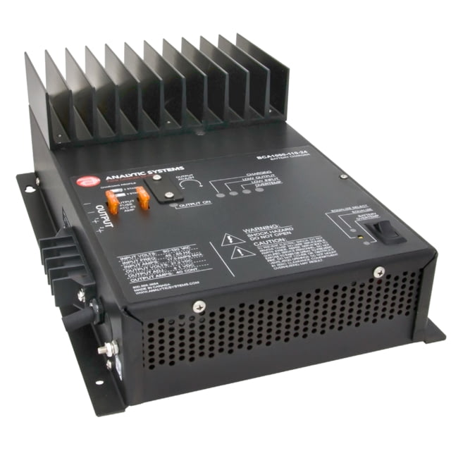 Analytic Systems AC Charger 2-Bank 30A 32V Out/110V In w/Digital Volt/Amp Meter One Size - Analytic Systems