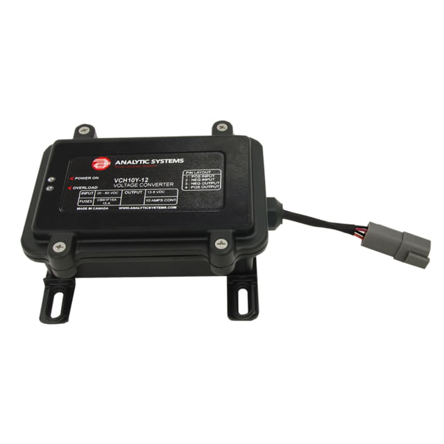Analytic Systems Waterproof IP66 DC Converter 10A 24V Out 30-80V In Ruggedized One Size - Analytic Systems