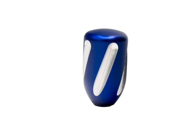 Anarchy Outdoors Bolt Knob Fluted Two Tone 5/16x24 Blue TBK-FL-2BLU - Anarchy Outdoors