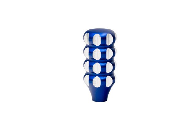 Anarchy Outdoors Bolt Knob Grenade Style Two Tone 5/16x24 Blue ABK-GRN-BLU - Anarchy Outdoors