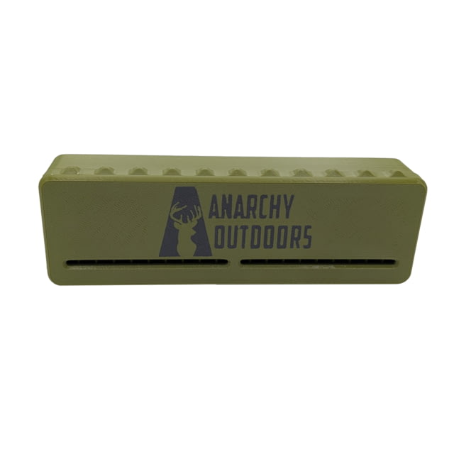 Anarchy Outdoors .22 Rimfire Ammo Box 100 Round OD Green Medium - Anarchy Outdoors