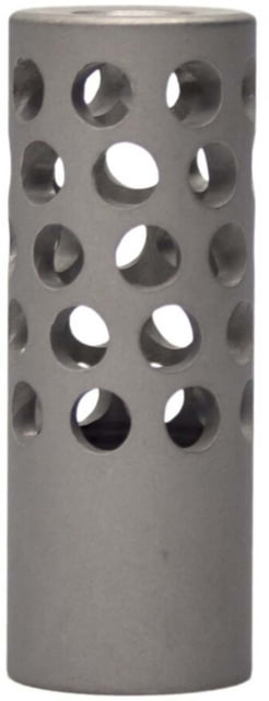 Anarchy Outdoors Full Port Muzzle Brake .30 cal 5/8x24 Polished Titanium - Anarchy Outdoors