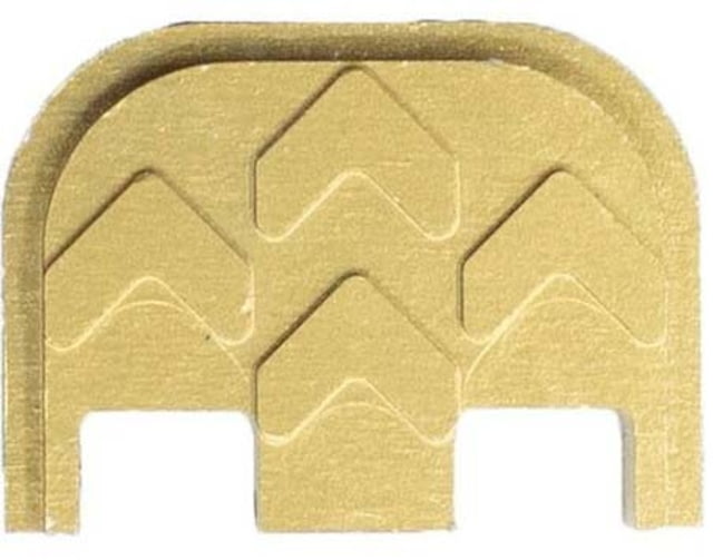 Anarchy Outdoors Glock 42/43/43x/48 Slide Plate Gold - Anarchy Outdoors