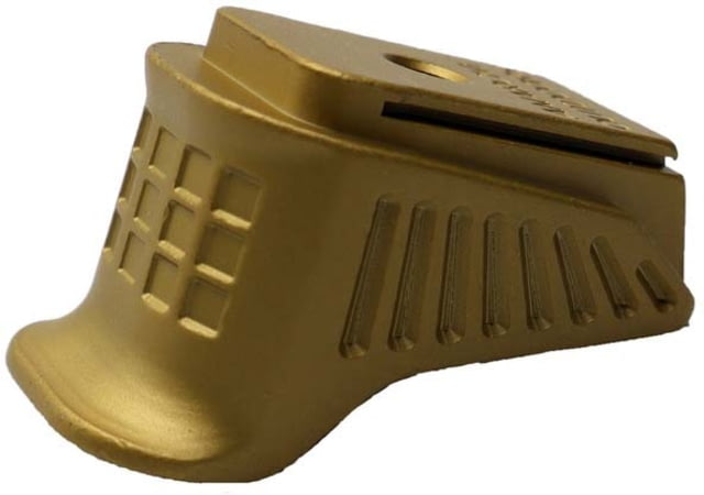 Anarchy Outdoors Ruger American Compact 9mm Grip Extension/Pinky Rest Gold - Anarchy Outdoors