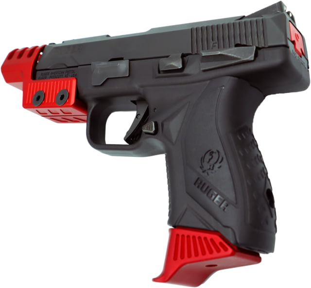 Anarchy Outdoors Ruger American Compact/Full 9mm Size Slide Plate Red - Anarchy Outdoors