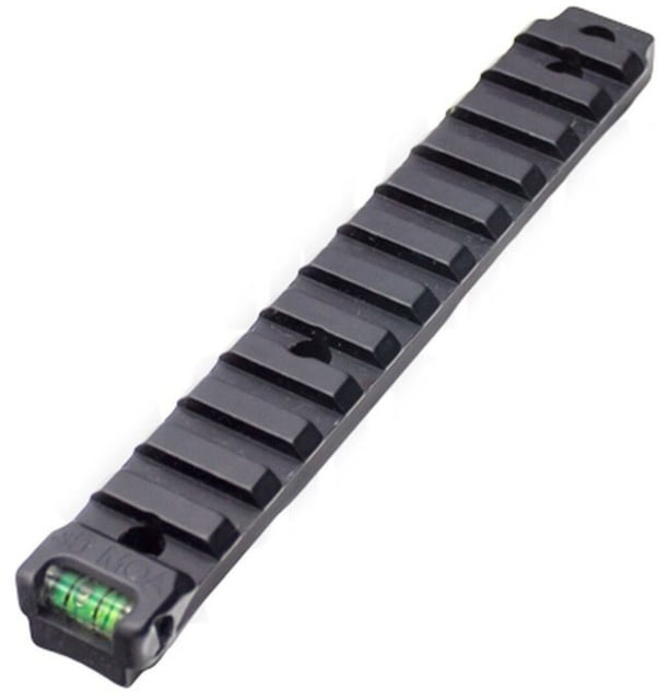 Anarchy Outdoors Ruger Precision Rimfire 30 MOA Scope Base w/ Bubble Level Short Action Black - Anarchy Outdoors
