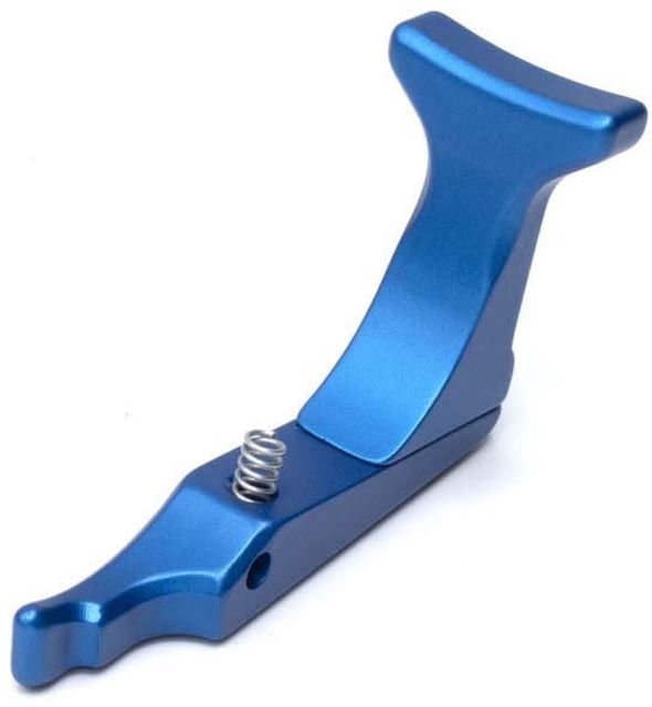 Anarchy Outdoors Ruger Precision Rimfire Extended Magazine Release ''Whale Tail'' Blue - Anarchy Outdoors
