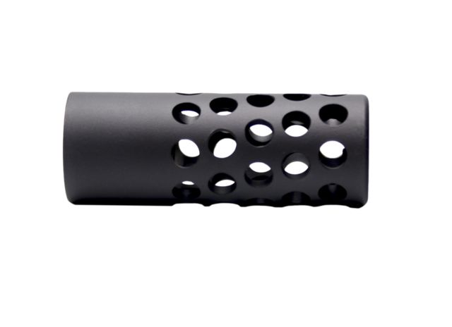 Anarchy Outdoors Full Port Titanium Muzzle Brake 22 cal Black - Anarchy Outdoors