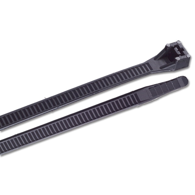 Ancor 17 UV Black Heavy Duty Cable Zip Ties - 10 pack, 199217