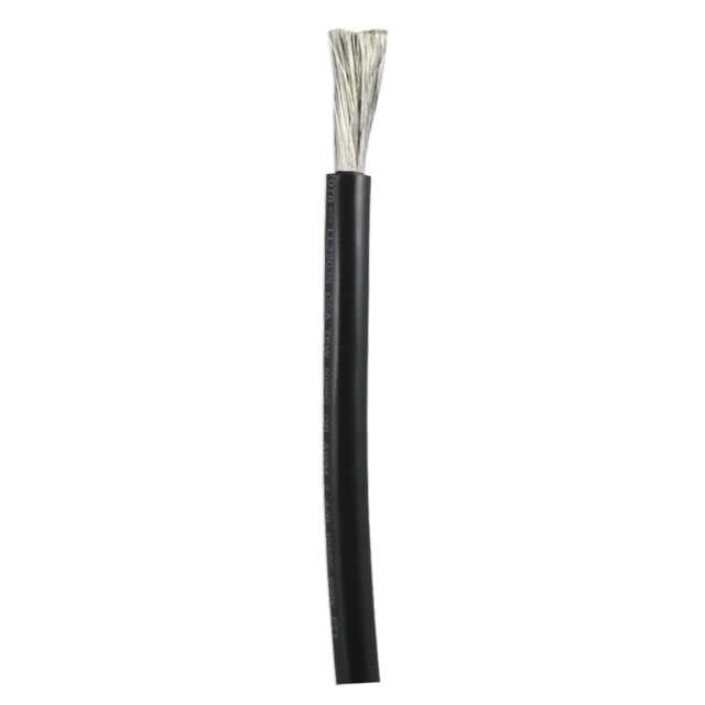 Ancor Black 1/0 AWG Battery Cable - Sold By The Foot One Size - Ancor