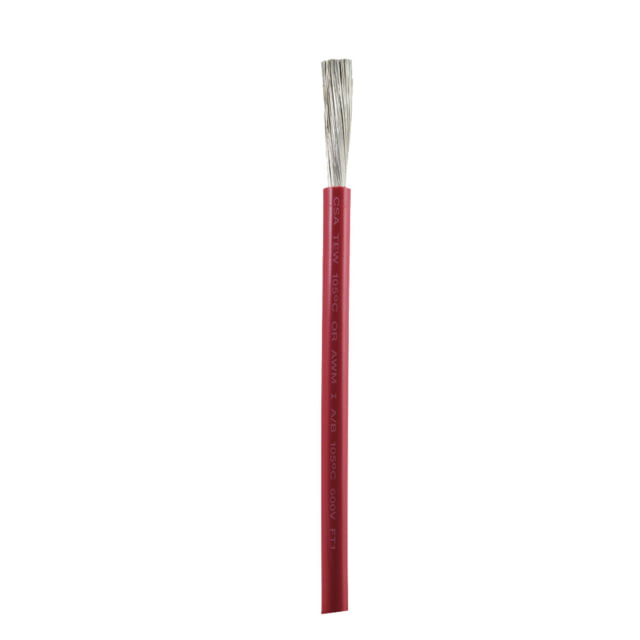 Ancor Red 4 AWG Battery Cable - Sold By The Foot One Size - Ancor