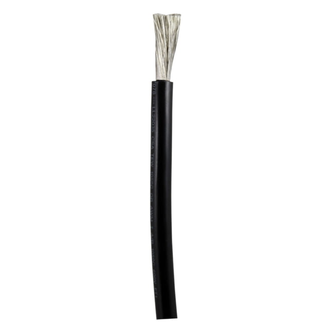 Ancor Black 8 AWG Battery Cable - Sold By The Foot One Size - Ancor