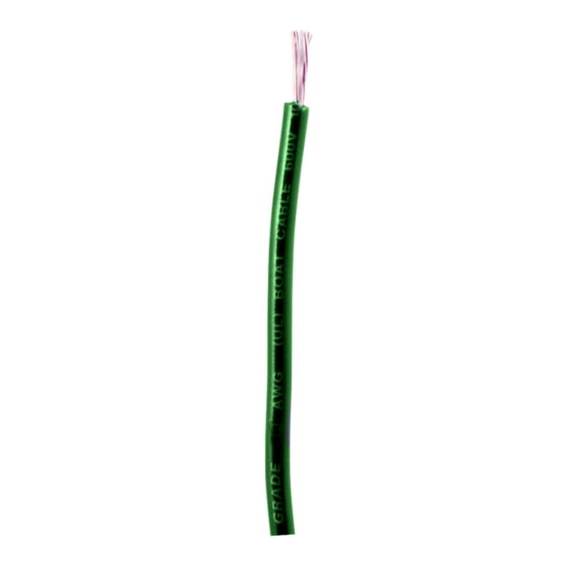 Ancor Green 8 AWG Battery Cable - Sold By The Foot One Size - Ancor