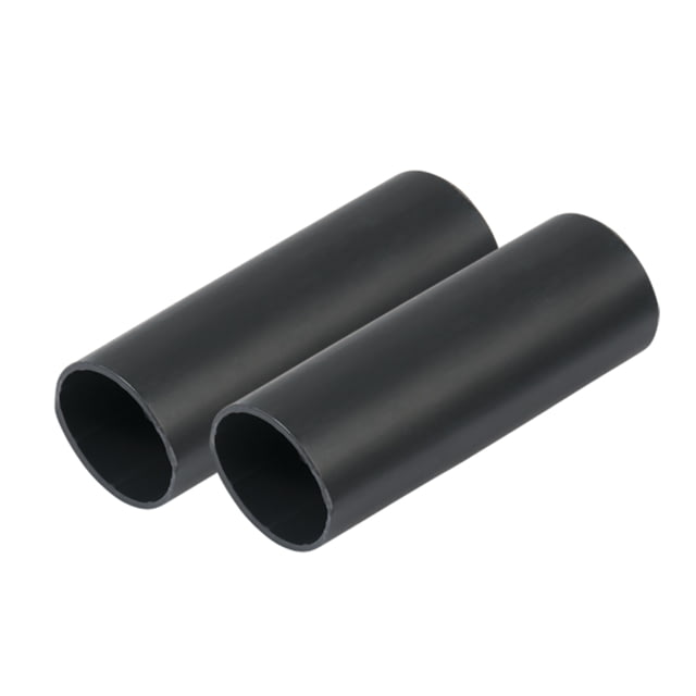 Ancor Battery Cable Adhesive Lined Heavy Wall Battery Cable Tubing - 1in x 6in - Black - 2 Pieces One Size - Ancor