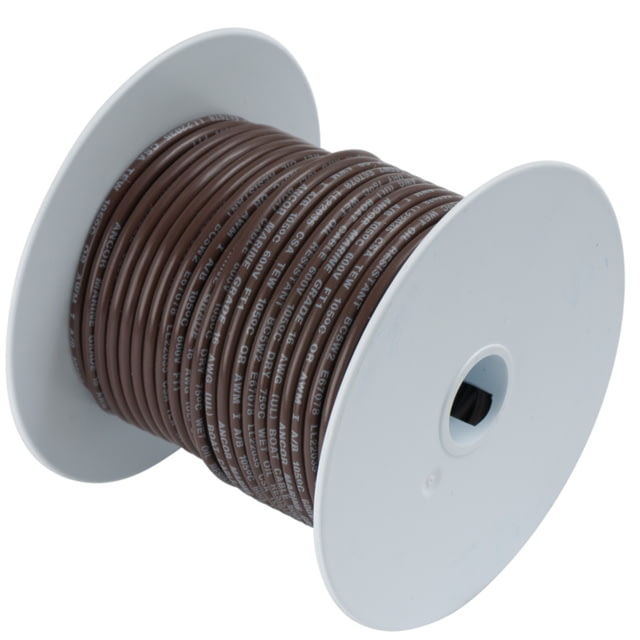 Ancor Brown 16 AWG Tinned Copper Wire - 250', 102225