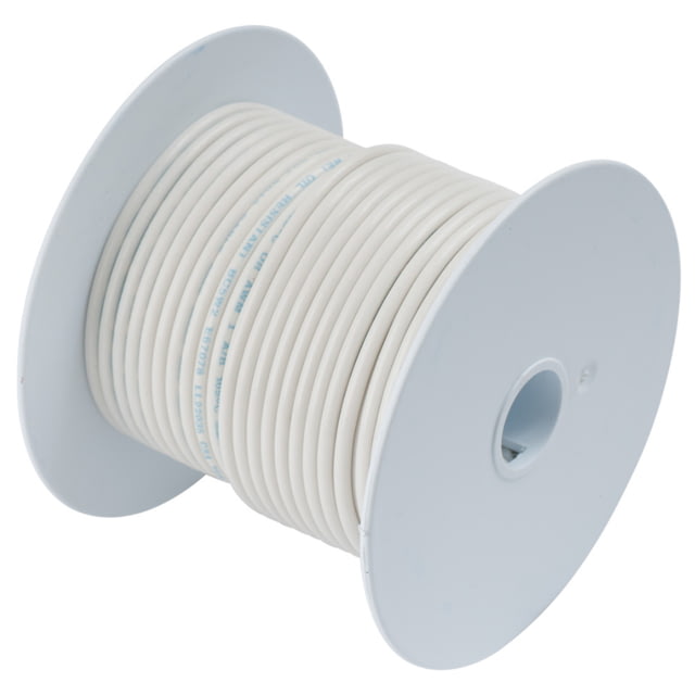 Ancor White 10 AWG Tinned Copper Wire - 25', 108902