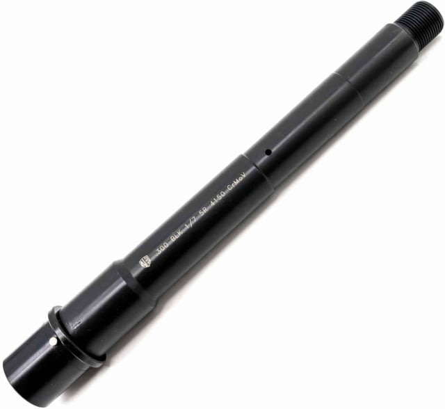 Andro Corp Industries Barrel 300 Blackout 8 inch Medium Contour Pistol 1-7 Twist 5/8x24 Thread Black Black - Andro Corp Industries