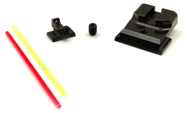 Angry Bear Arms M&P Low Profile Fiber Optic Black - Angry Bear Arms