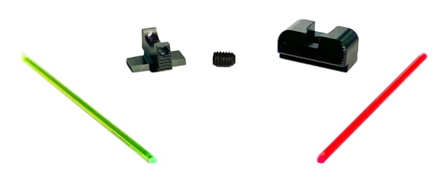 Angry Bear Arms Sig P320 Low Profile Fiber Optic Black - Angry Bear Arms