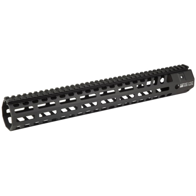 Angstadt Arms Suppressor Series Handguard 14.8" Long 1.7" Inner Diameter M-LOK Fits AR-15 Anodized Finish Black - Angstadt Arms