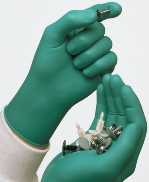Ansell Healthcare TouchNTuff 92-600 Nitrile Gloves, Powder-Free, Ansell 585834, Case, 34800-500-CS by USA Ansell Healthcare Police & Duty Disposable Medical Gloves