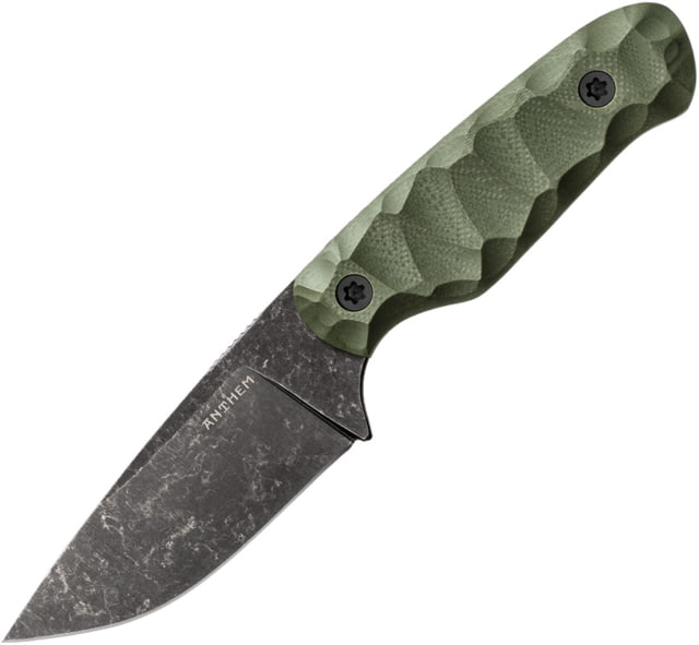 Anthem Knives Mule Fixed Blade OD/SSTW ATHMLODSST - Anthem Knives