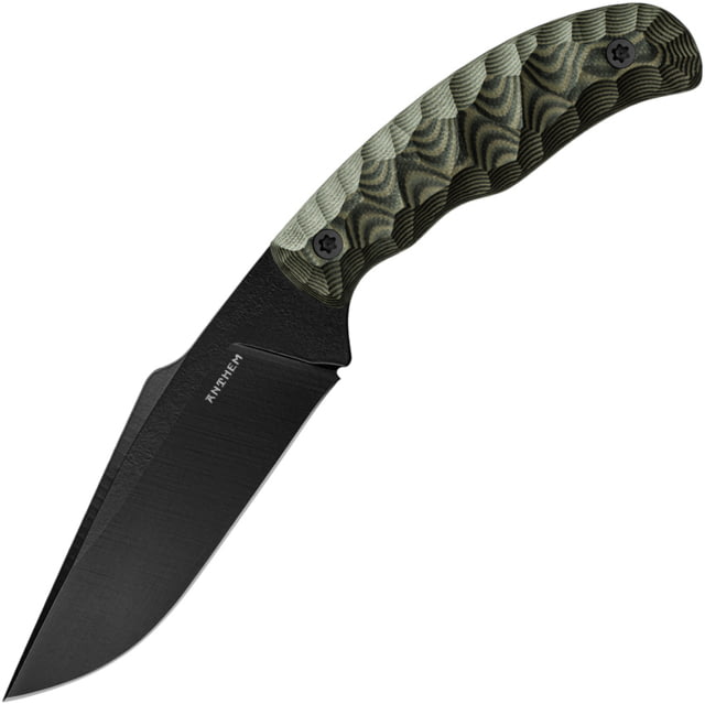 Anthem Knives Nightwatch Fixed Blade OD/BLK ATHNWGRBKBK - Anthem Knives
