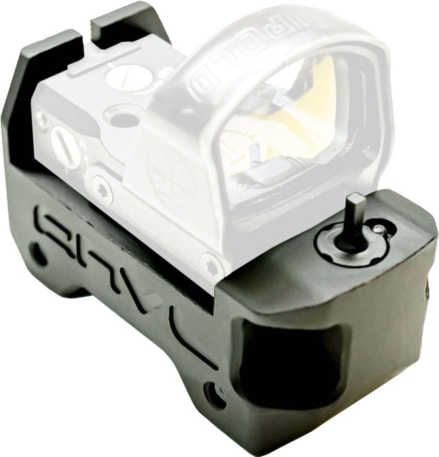 ANVL UKON Leupold Delta Point Pro Red Dot Sight Mount w/ Co-Witness BUIS Type III Hard Coat Black - Anvl
